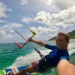 Kitesurf-Selfie