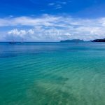 Blick nach Union Island von Hillsborough aus...