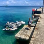 Der alte Fähranleger - jetzt Dinghidock