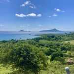 Petit Martinique von Carriacou aus gesehen