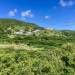 Hügellandschaft auf Carriacou