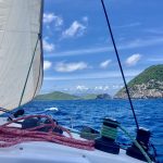 Unter Segeln bei Diamond Island