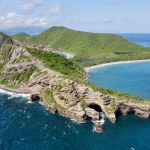 Die Luvseite von Ronde Island