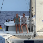 Fotoshooting auf dem Vordeck