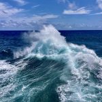 brechende Welle vor Curacao