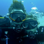 Taucher-Selfie