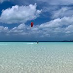 Kiten auf Normans Cay