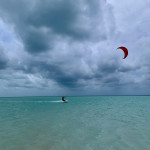 gleich zieht ein Gewitter auf...