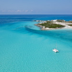 Ankern vor Compass Cay