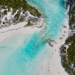 Flussmündung auf Shroud Cay