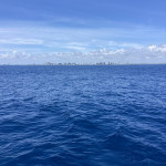 West Palm Beach am Horizont