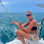 großes Angelleinen Chaos